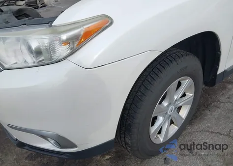 2012 Toyota Highlander Se V6 from USA, damaged, VIN 5TDBK3EH0CS152333